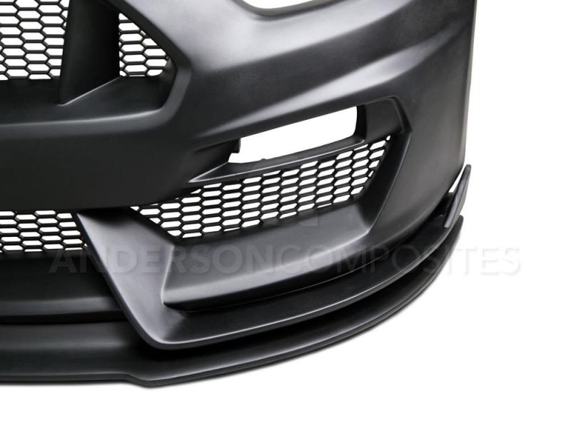 Anderson Composites 15-16 Ford Mustang GT350 Style Fiberglass Front Bumper w/ Front Lip - Burkken Auto Parts