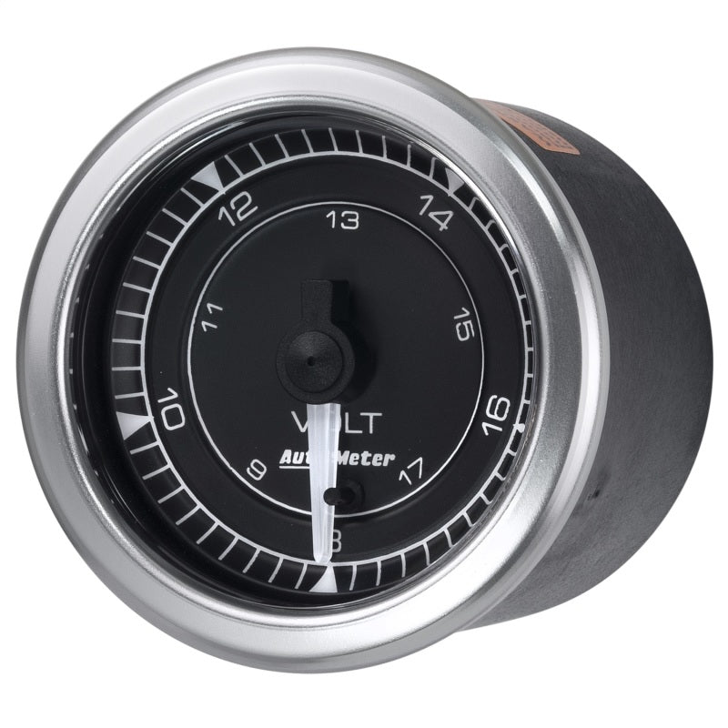 Autometer Chrono 2-1/16in 18V Voltmeter Gauge - Burkken Auto Parts