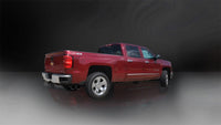 Corsa 2014-19 Sierra/Silverado 1500 Crew/Dbl / Short/Std. Bed 6.2L V8 Black Sport Single SideCB Exht - Burkken Auto Parts