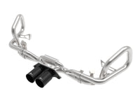 afe 14-16 Porsche 911 GT3 991.1 H6 3.8L MACH Force-Xp 304 SS Cat-Back Exhaust System w/ Black Tips - Burkken Auto Parts