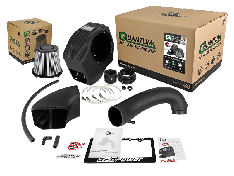 aFe Quantum Cold Air Intake System w/ Pro Dry S Media 09-18 RAM 1500 V8-5.7L Hemi - Burkken Auto Parts