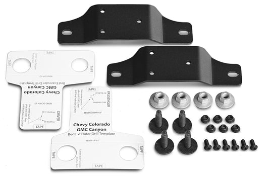 AMP Research 19-22 Chevrolet/GMC Colorado/Canyon Bedxtender HD Kit - Black - Burkken Auto Parts