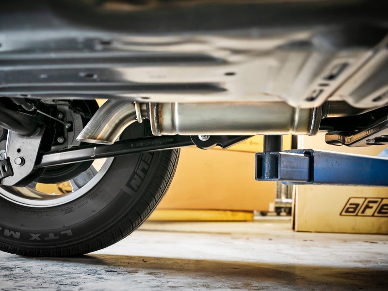 aFe Rock Basher 2.5in 409SS Cat-Back Exhaust System 18-21 Jeep Wrangler (JL) V6 3.6L - Burkken Auto Parts