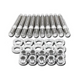 BLOX Racing BLOX Racing Manifold M8x1.25x45mm Stud Kit 10-piece - Burkken Auto Parts