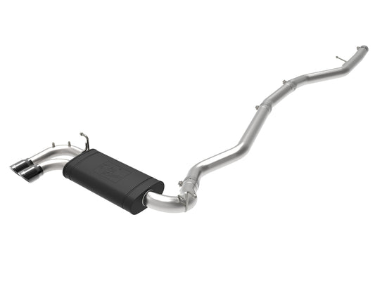 aFe MACH Force-Xp 2-1/2in 304 SS Cat Back Exh w/Black Tips 14-16 BMW 228i (F22/23) L4-2.0L (t) N20 - Burkken Auto Parts