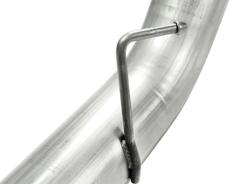 aFe Atlas 5in DPF-Back Aluminized Steel Exh Sys, Ford Diesel Trucks 08-10 V8-6.4L (td) Polished tip - Burkken Auto Parts