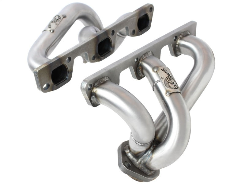 aFe Twisted Steel Header SS-409 HDR Jeep Wrangler JK 07-11 V6 3.8L - Burkken Auto Parts
