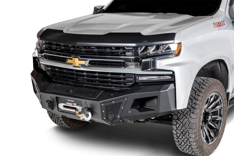 Husky Liners 16-18 Chevy Silverado 1500 Aeroskin Hood Protector - Matte Black - Burkken Auto Parts