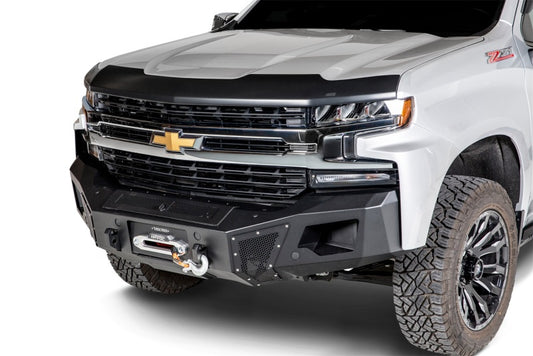 Husky Liners 16-18 Chevy Silverado 1500 Aeroskin Hood Protector - Matte Black - Burkken Auto Parts