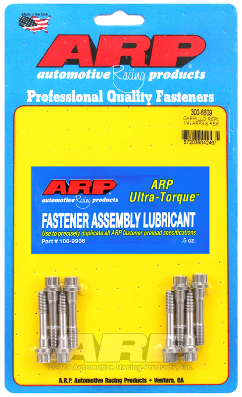 ARP Carrillo Replacement ARP3.5 Rod Bolt Kit - Burkken Auto Parts