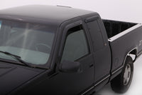 AVS 88-99 Chevy CK Ext. Cab Ventvisor Outside Mount Window Deflectors 4pc - Smoke - Burkken Auto Parts