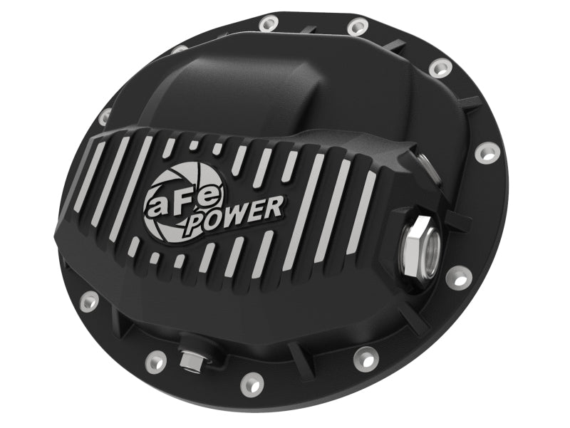 aFe Power Pro Series Rear Differential Cover Black w/ Machined Fins 13-18 RAM Diesel Trucks L6-6.7L - Burkken Auto Parts