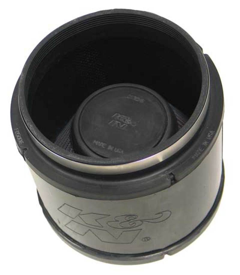 K&N Filter Universal Rubber Filter 5.375in Flange ID x 6.75in OD x 5.125in H - Burkken Auto Parts