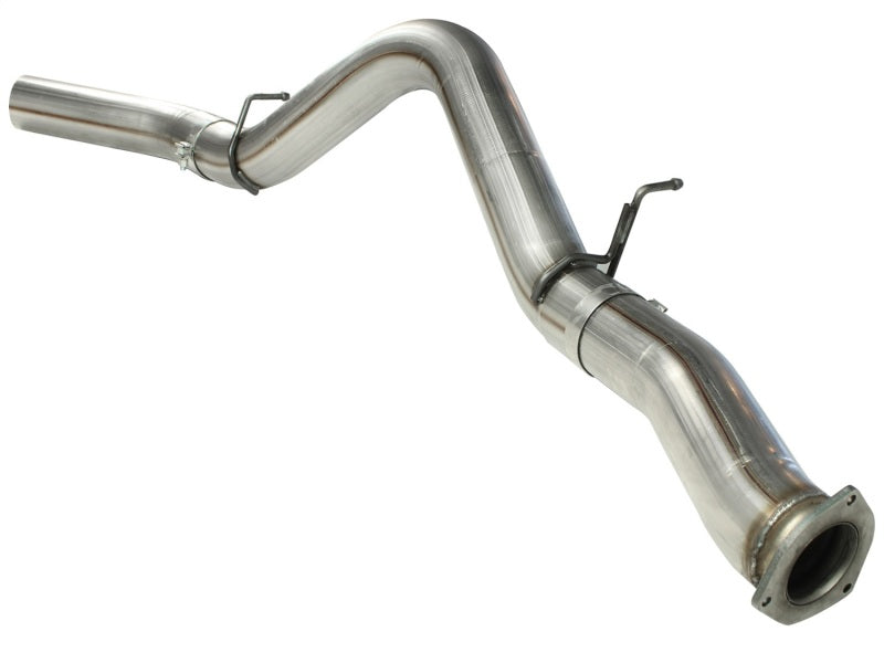 aFe MACHForce XP Exhaust 5in DPF-Stainless, GM Diesel Trucks 07.5-10 V8-6.6L 9(td) LMM - Burkken Auto Parts