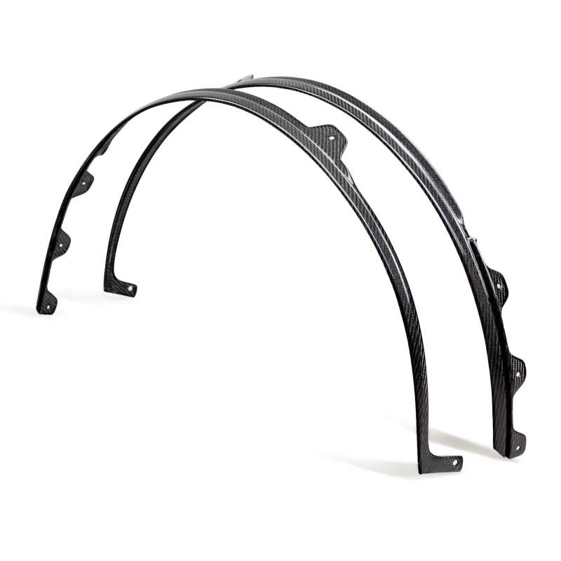 Anderson Composites 21-22 Ford Mustang Mach 1 Carbon Fiber Front Fender Extension - Burkken Auto Parts