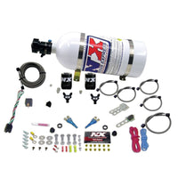 Nitrous Express 08-10 Dodge Viper EFI Dual Nozzle (100-300HP) w/10lb Bottle - Burkken Auto Parts