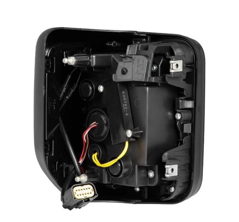 AlphaRex 19-24 Jeep Gladiator JT Nova-Series Prismatic LED Tail Lights - Black-Red - Burkken Auto Parts