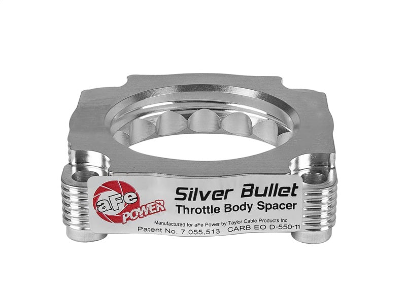aFe Silver Bullet Throttle Body Spacer 12-15 BMW 328i (F30) L4-2.0L N20/N26 - Burkken Auto Parts
