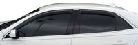 AVS 13-15 Chevy Malibu Ventvisor Outside Mount Window Deflectors 4pc - Smoke - Burkken Auto Parts