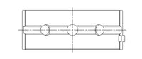ACL Toyota 1RZ, 2RZ, 2TZ, 3RZ Inline 4 .025mm Oversized High Performance Main Bearing Set - Burkken Auto Parts