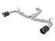 aFe MACH Force-Xp 3in to 2-1/2in Stainless Steel Axle-Back Exhaust Carbon - 15-17 Volkswagen GTI - Burkken Auto Parts
