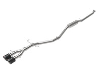 aFe Takeda 2.5in 304SS Cat-Back Exhaust System 17-20 Honda Civic SI Coupe L4-1.5L (t) - Burkken Auto Parts