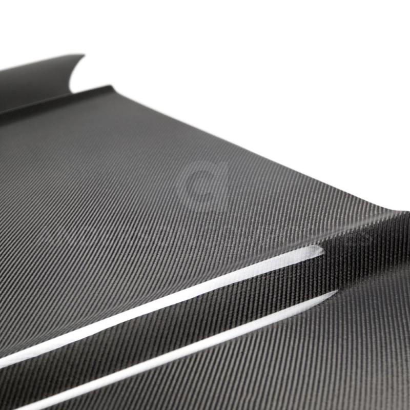 Anderson Composites 15-17 Ford Mustang (Excl. GT350/GT350R) Type-TW Double Sided Hood - Burkken Auto Parts
