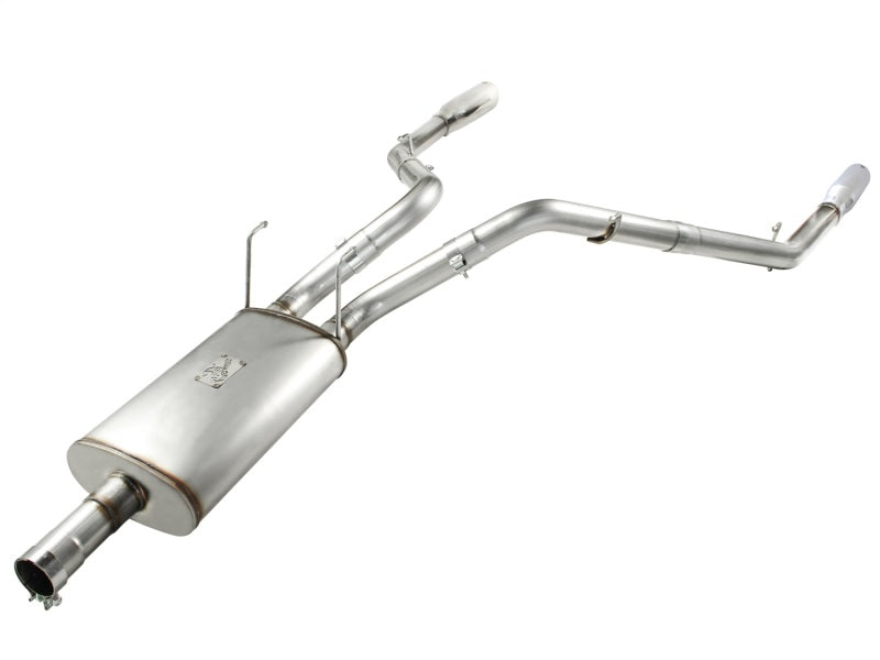 aFe MACHForce XP Exhausts Cat-Back SS-409 EXH CB Dodge Ram 1500 5.7L HEMI 09-13 Polished - Burkken Auto Parts