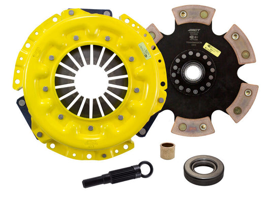 ACT 1990 Nissan 300ZX HD/Race Rigid 6 Pad Clutch Kit - Burkken Auto Parts