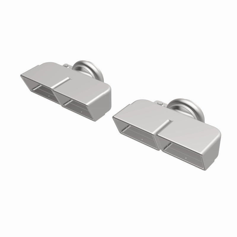 MagnaFlow Tip 1-Set Quad Square - Burkken Auto Parts