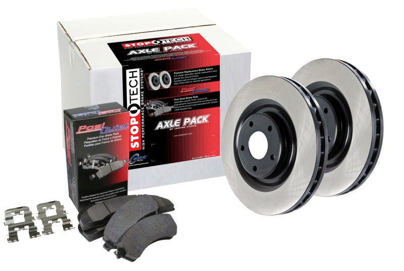 Centric OE Coated Front & Rear Brake Kit (4 Wheel) - Burkken Auto Parts
