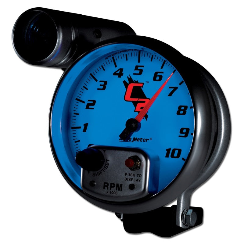 Autometer C2 5 inch 10000 RPM Shift-Lite Tach - Burkken Auto Parts