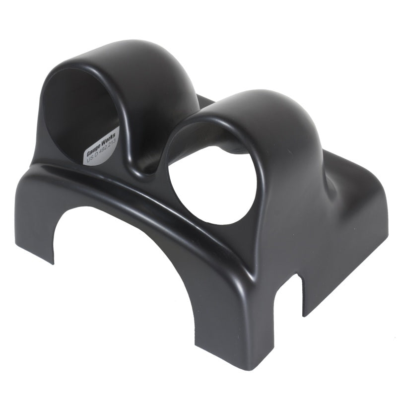 Autometer 99-03 Volkswagen Jetta/Golf Dual Steering Column Pod - Black - Burkken Auto Parts