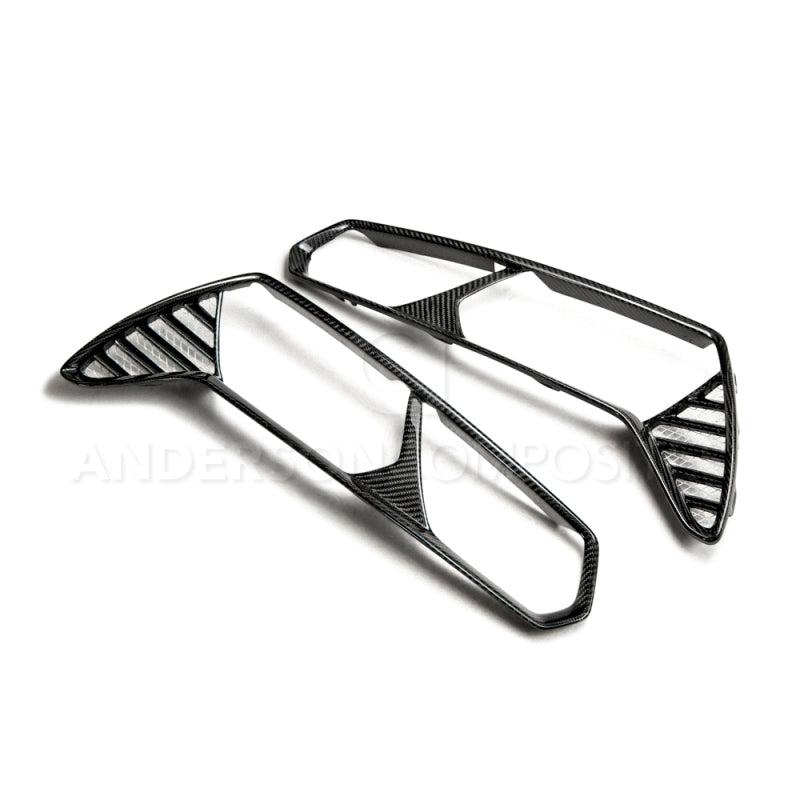 Anderson Composites 14+ Chevrolet Corvette C7 Stingray/Z06 Taillight Bezels - Burkken Auto Parts