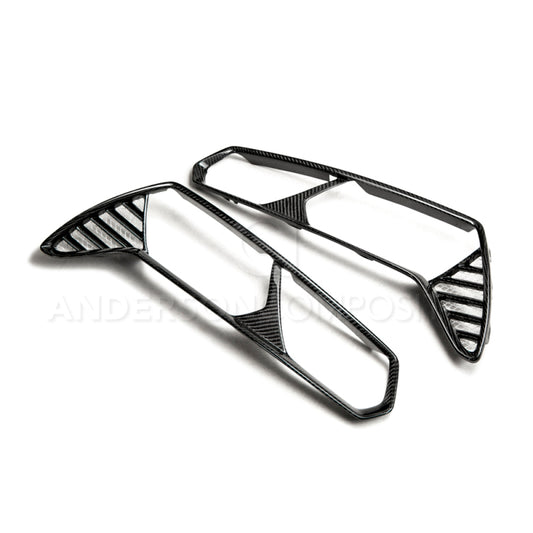Anderson Composites 14+ Chevrolet Corvette C7 Stingray/Z06 Taillight Bezels - Burkken Auto Parts