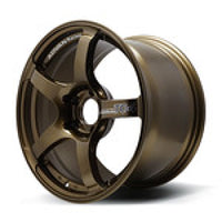Advan TC4 17x7.5 +48 5x114.3 Racing Umber Bronze and Ring Wheel - Burkken Auto Parts