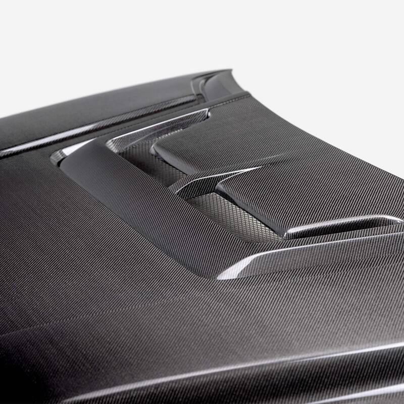 Seibon 22-24 Toyota Tundra / 23-24 Toyota Sequoia RR-Style Carbon Fiber Hood - Burkken Auto Parts