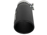 aFe MACH Force-Xp 409 Stainless Steel Exhaust Tip 3.5 In x 4.5in Out x 12in L Clamp-On - Burkken Auto Parts