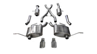 Corsa 2011-2021 Jeep Grand Cherokee 3.6L Dual Rear Exit Sport Exhaust w/ 4.5in Pro-series Tips - Burkken Auto Parts