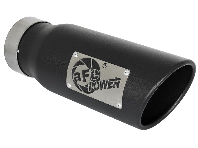 aFe Gemini XV 3in 304 SS Cat-Back Exhaust w/ Cutout 09-18 GM Trucks 4.3L/4.8L/5.3L w/ Black Tips - Burkken Auto Parts
