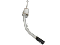 aFe MACHForce XP Exhaust 3in-3.5in SS Single Side Exit CB w/ Black Tips 15 Ford F150 V8 5.0L CC/SB - Burkken Auto Parts