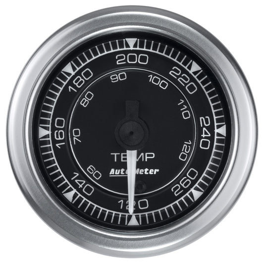 Autometer Chrono 2-1/16in 120-280 Degree Temperature Gauge - Burkken Auto Parts