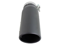 aFe Diesel Exhaust Tip Bolt On Black 4in Inlex x 5in Outlet x 15in - Burkken Auto Parts