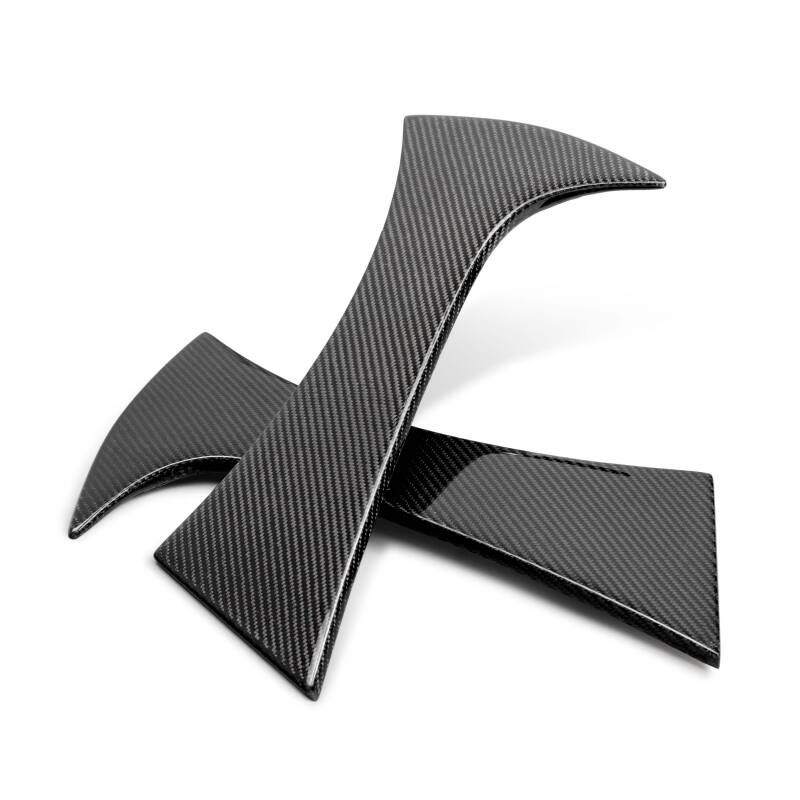 Seibon 22-24 Toyota GR86 / Subaru BRZ 2-Door Coupe Carbon Fiber Fender Trim - Gloss Finish - Burkken Auto Parts