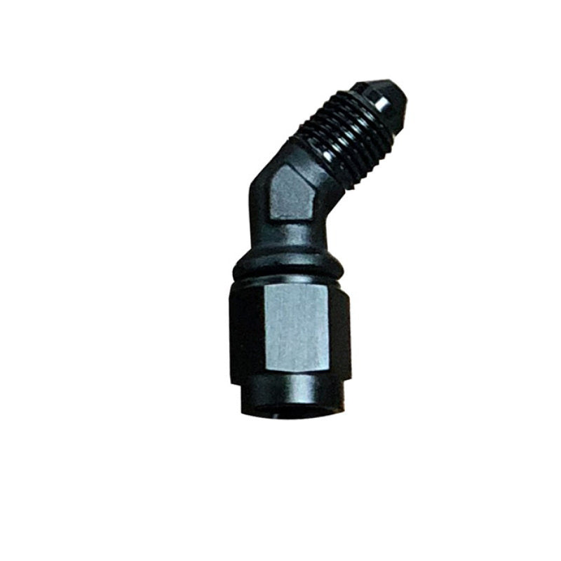Nitrous Express 3AN Male x 45 -3 Female Swivel - Blue - Burkken Auto Parts
