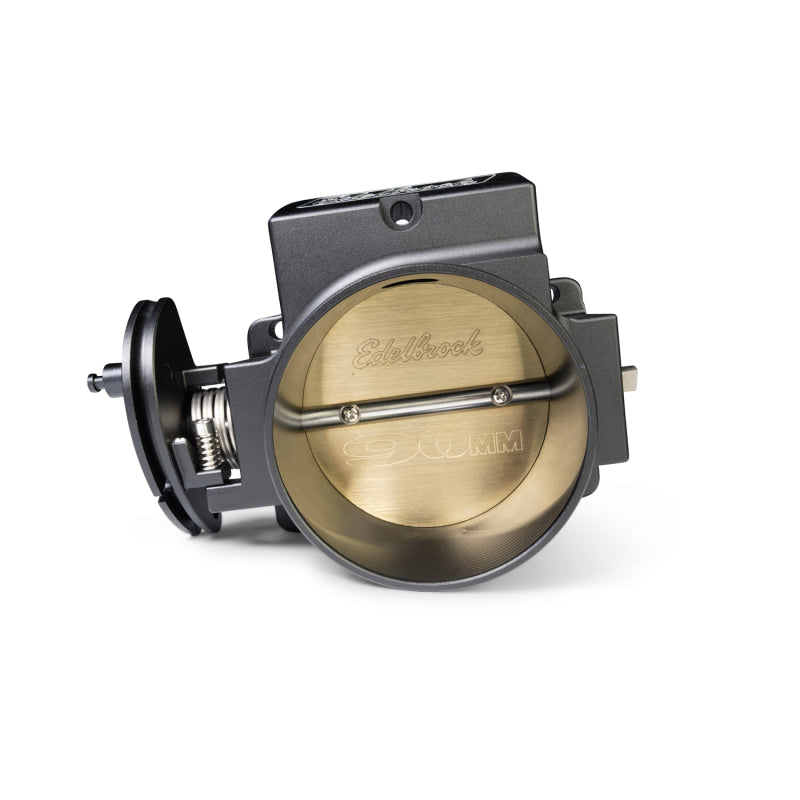 Edelbrock EFI Throttle Body Pro-Flo XT 90mm Black Mat Anodized Finish - Burkken Auto Parts