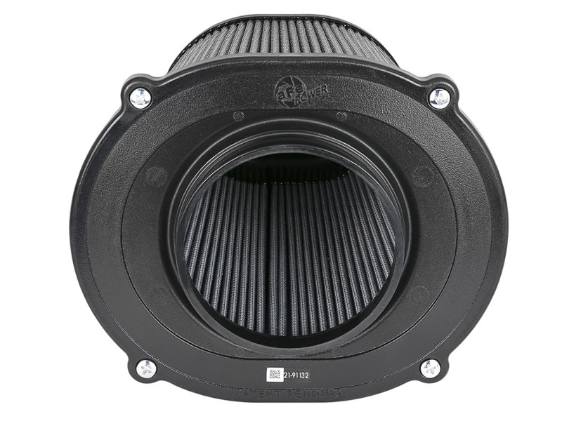 aFe Quantum Pro DRY S Air Filter Inverted Top - 5in Flange x 8in Height - Dry PDS - Burkken Auto Parts