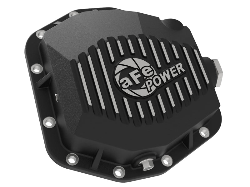 aFe Pro Series Rear Differential Cover Black 2018+ Jeep Wrangler (JL) V6 3.6L (Dana M220) - Burkken Auto Parts