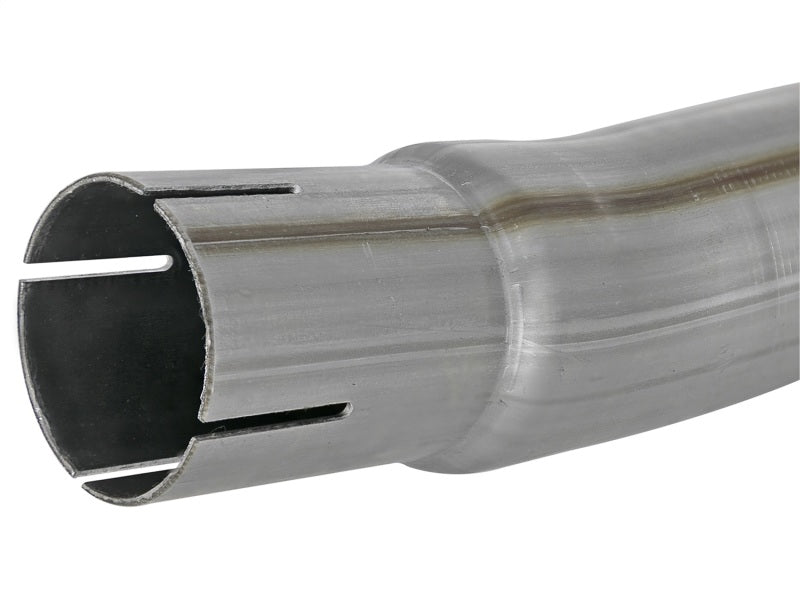 aFe Twisted Steel 2in Stainless Steel Loop Delete Down-Pipe 2018+ Jeep Wrangler (JL) V6 3.6L - Burkken Auto Parts