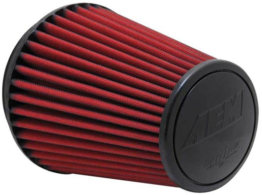 AEM 6 in DRY Flow Short Neck 9 in Element Filter - Burkken Auto Parts
